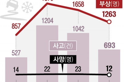 블랙아이스 안전지대가 없다… 사고 다발 54곳 중 21곳 남부지방