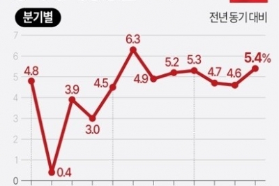 中, 지난해 성장률 5.0%…올해는 트럼프 2기 역풍에 ‘4%대’ 예상