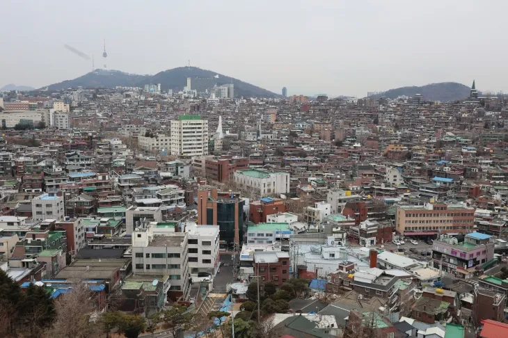 서울 용산구 한남4구역 일대. 2025.1.16 연합뉴스