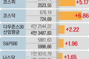 ‘작년 꼴찌, 새해 1등’ K증시 랠리…개미들은 “그래도 美증시로 간다”