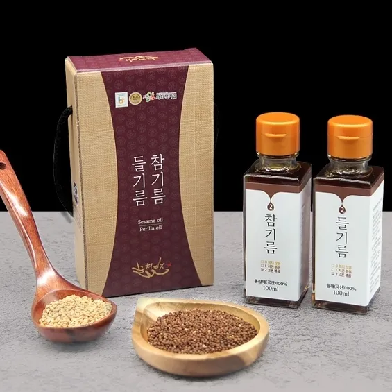 참기름·들기름 세트.
