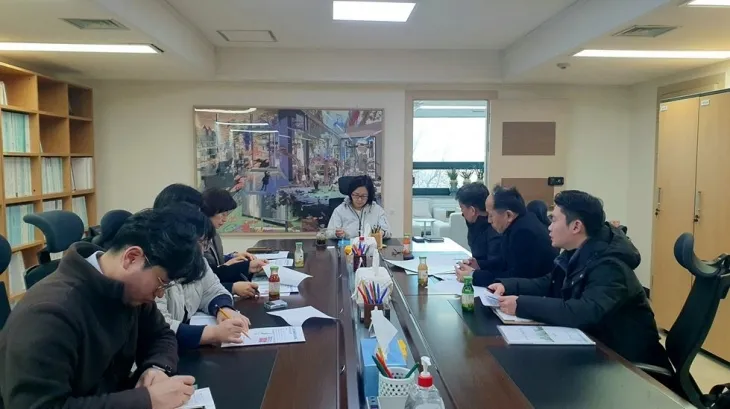 지난 17일 김경 위원장 주재로 열린 마곡 유보지 활용 관련 간담회(SH공사 및 산업입지과 참석)