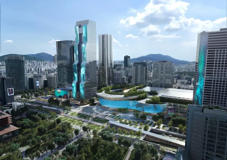 코엑스 일대 개발 조감도. 서울시 제공