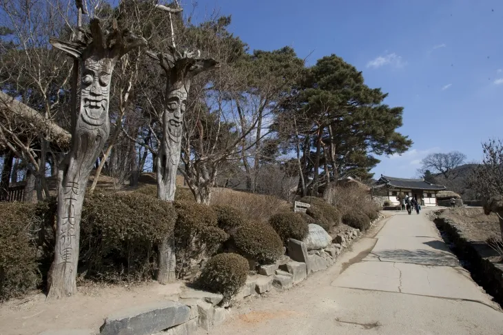 아산 외암마을. 도 제공