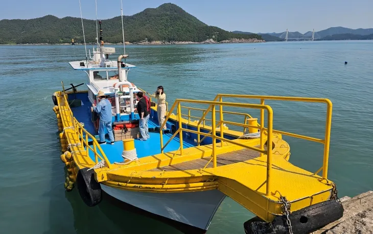 전라남도가 섬 해상교통 편의를 위해 운영하는 소외도서 항로. 전남도 제공