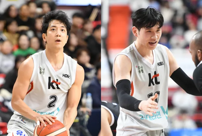 허훈(왼쪽)·문성곤(오른쪽). KBL 제공