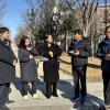 정병용 하남시의회 부의장, 미사강변중·고 앞 삼거리 보행안전 현장 점검