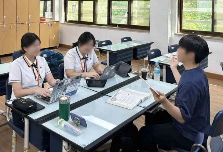 서울 관악구 ‘서울대 쌤 멘토링’이 열리는 교실.   관악구 제공