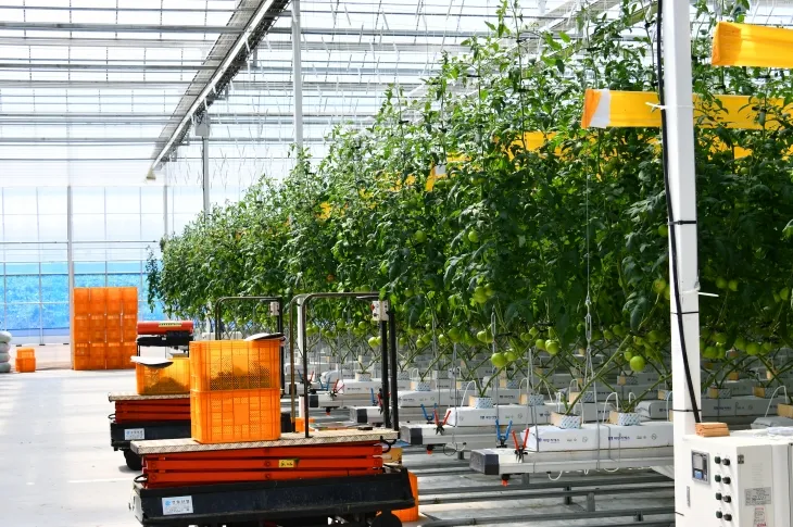 장수군은 정보통신기술(ICT) 기반의 스마트팜을 확대해 고효율·저탄소 농업 모델 구축에 집중하고 있다. 사진은 장수군이 조성한 스마트팜. 장수군 제공