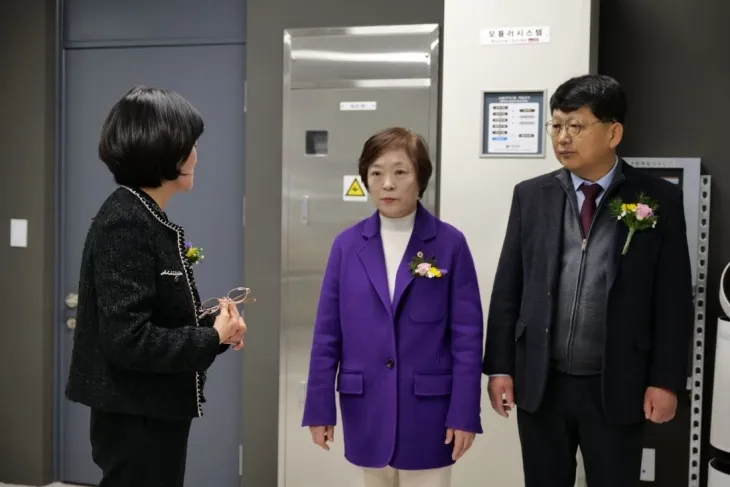 지난 14일 강남농수산물검사소 현장을 둘러본 신동원 의원