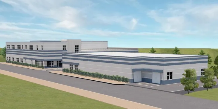 완도군에 조성될 해조류 활성 소재 인증·생산 시설 조감도