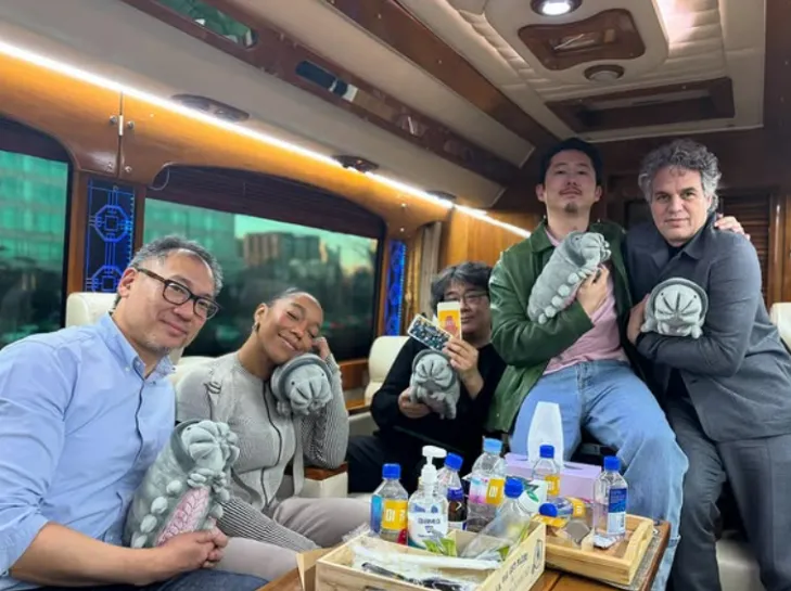 10년 만에 내한한 마크 러팔로. 마크 러팔로 인스타그램 캡처