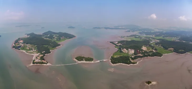 충남 서산 가로림만 갯벌. 서산시 제공