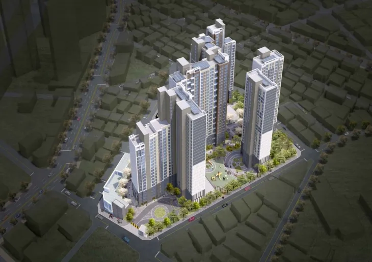 서울 관악구 조원동 미성아파트 재건축 정비사업 예상 조감도.  관악구 제공