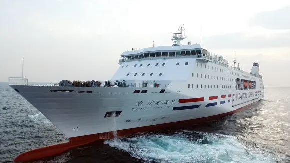 인천~단둥 카페리 오리엔탈펄 8호. 선사 제공