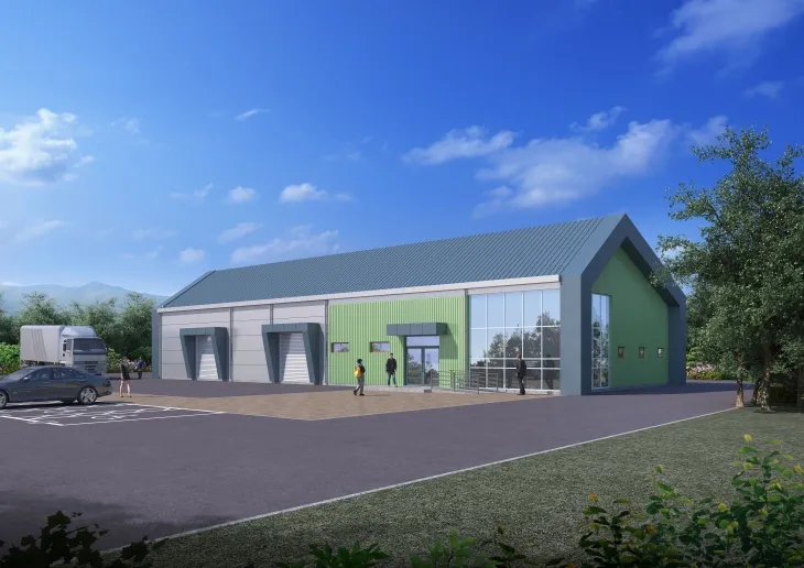 4월 착공 예정인 장성군 장애인 직업재활시설 조감도.  (장성군 제공)