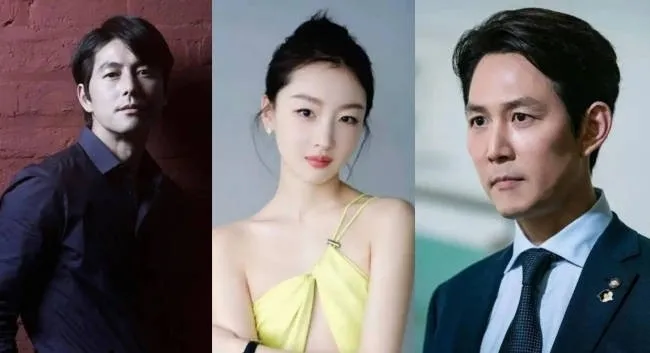정우성 저우둥위 이정재. 연합뉴스