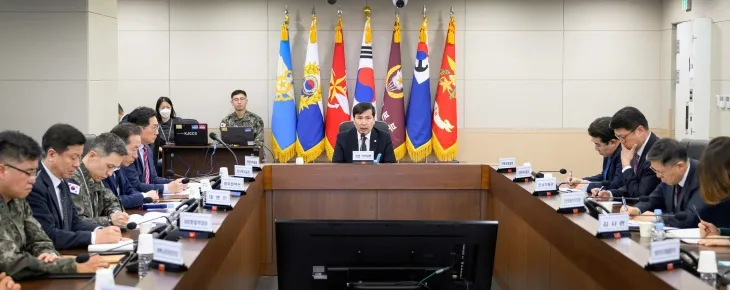 주요지휘관회의 주재하는 김선호 직무대행