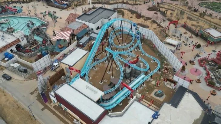 레고랜드 코리아가 새롭게 선보이는 놀이기구인 ‘스핀짓주 마스터’. 레고랜드 코리아 제공