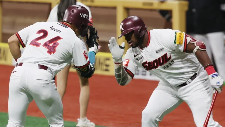 송성문, 1회 선두타자 홈런