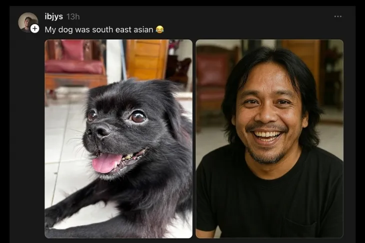 챗GPT의 이미지 생성 기능으로 만든 반려동물의 인간화 이미지. 오픈AI 공식 인스타그램 캡처