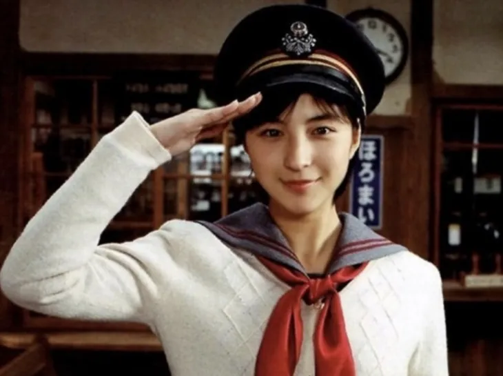 1999년 영화 ‘철도원’에 출연한 히로스에 료코.