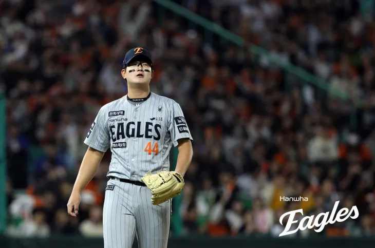 한화 이글스의 특급 마무리 김서현. 한화 이글스 제공