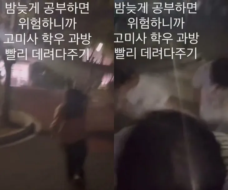 충북대 고고미술사학과 학생회가 만들어 올린 인스타그램 릴스 영상. 엑스(X·옛 트위터) 캡처