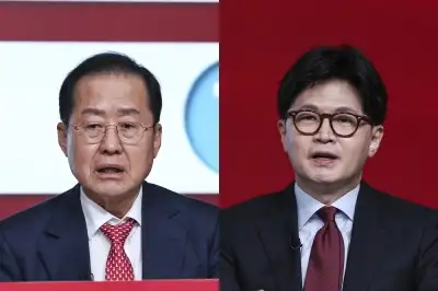 한동훈 “탈영병 홍준표…민주당으로 월북하나”