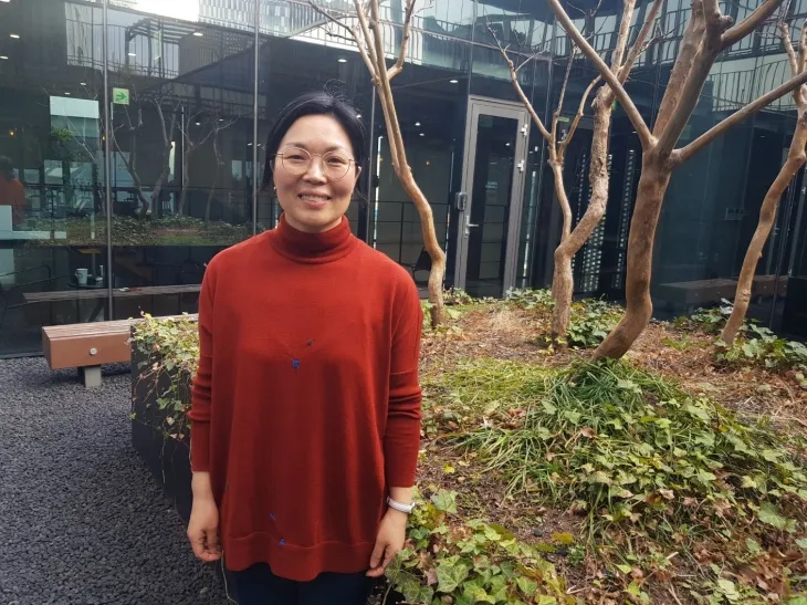 정주연  다시입다연구소 대표는 “옷을 사지 않고 파티를 기다린다는 참가자의 반응에 가장 보람을 느낀다”고 했다. 김지예 기자