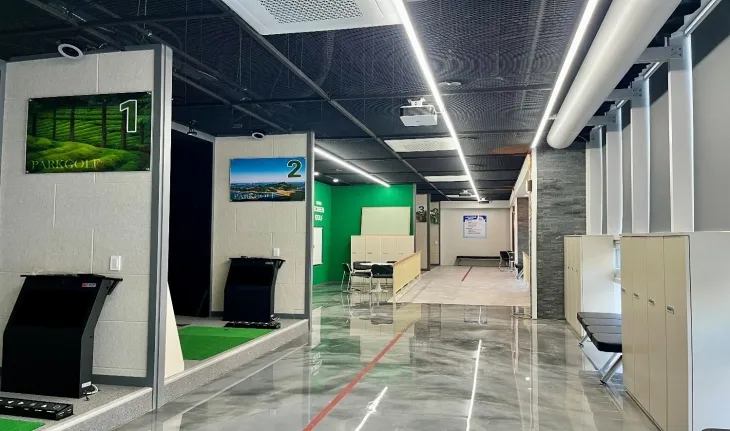 23일 개장한 울산 울주군 중부종합복지타운 스크린파크골프장.  울주시설관리공단 제공