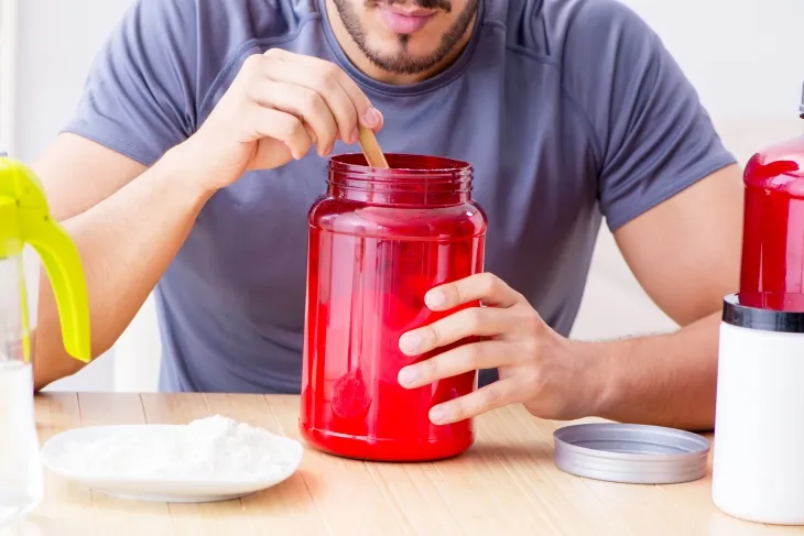 단백질 셰이크 자료 이미지. 아이클릭아트