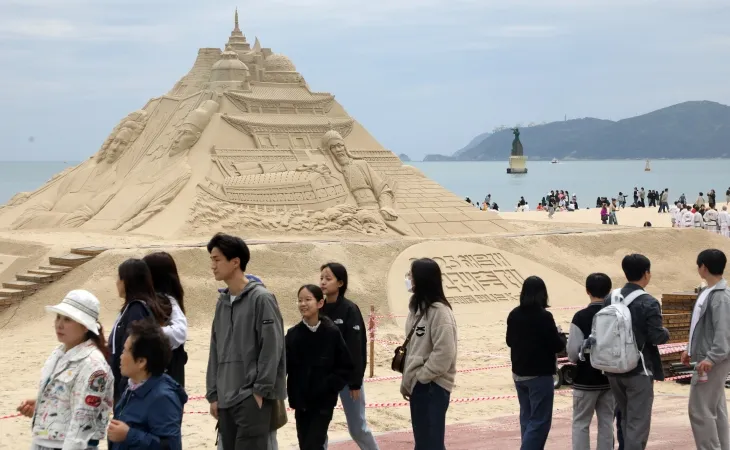 해운대 모래축제 16일부터