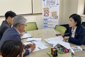 이경혜 경기도의원, 고양특례시 동산동 동산꽃맞이공원 정비 착공 전 점검