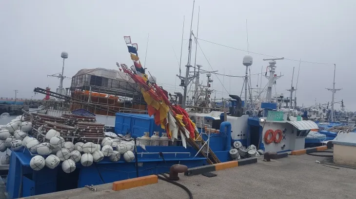 사고 난 어진호의 출항 전 모습. 제주지방해양경찰청 제공