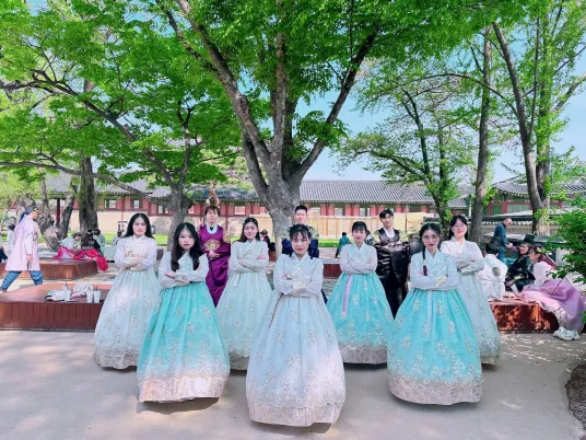문화탐방 프로그램에 참여한 호서대 베트남 유학생들. 호서대 제공