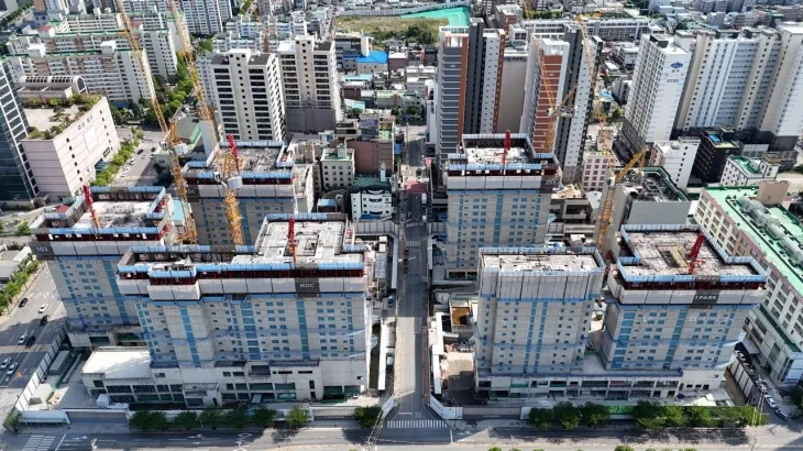 광주 센테니얼 아이파크(구 화정아이파크)의 최근 모습. HDC현대산업개발 제공.