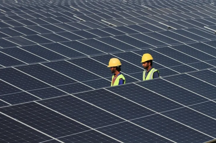 파키스탄 파이슬라바드 인근의 태양광 발전 설비. 로이터 연합뉴스