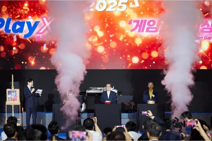 21일 고양 킨텍스 1전시장에서 2025 플레이엑스포(PlayX4)’가 개막했다. (경기도 제공)