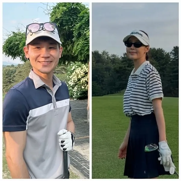 배우 한지혜가 검사 남편과 함께 한 일상을 공개했다. 한지혜 SNS 캡처