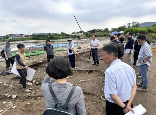 지난해 남양주왕숙2 공공주택지구 발굴 현장 조사 모습. 국가유산청 제공