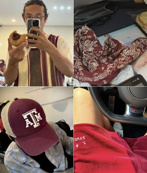 래퍼 빈지노가 “세계 뻘건디의 날”이라는 글과 함께 올린 사진. 빈지노 인스타그램