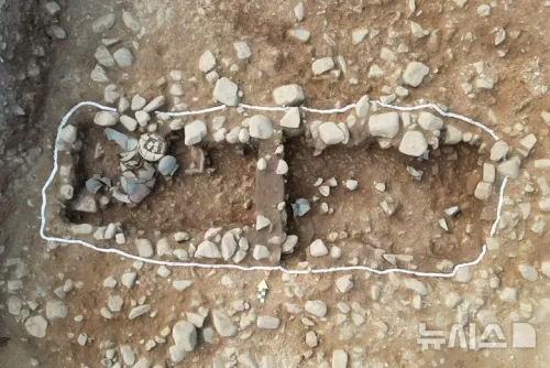 덧널무덤(J230호 무덤)의 모습. 국가유산청 제공