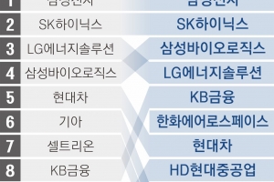 원전·방산株 가파르게 상승… 코스피 시총 순위 ‘지각 변동’
