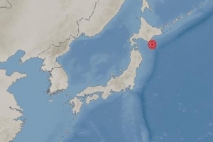 일본 홋카이도 앞 바다서 규모 5.9 지진… 31일에 이어 두 번째
