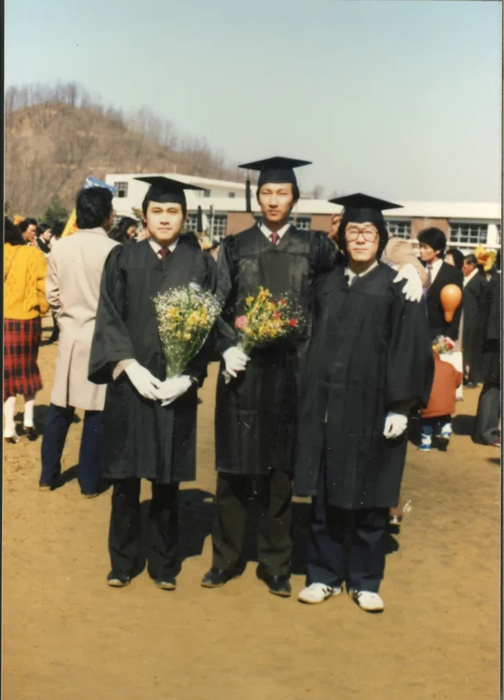 1986년 중앙대학교 법과대학 졸업 당시의 이재명 당선인. 2025.6.4 이재명 당선인 측 제공