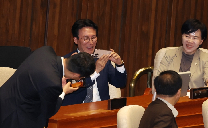 여기가 ‘이재명 대표’ 자리였지