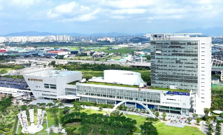 광주광역시청사 전경. 광주시 제공