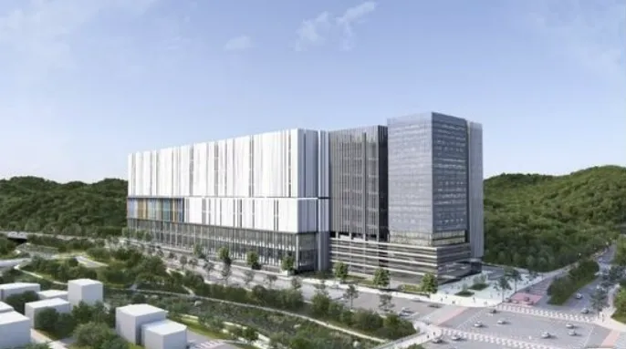 경기 화성 동탄2신도시 대형 물류센터 조감도.  오산시 제공