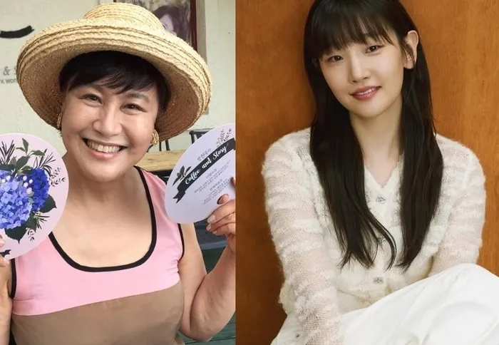 배우 박원숙, 박소담. 인스타그램 캡처